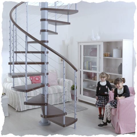 Kloe Spiral staircase the contemporary choice
