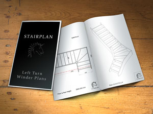 Lft hand kite winder staircase plans timber