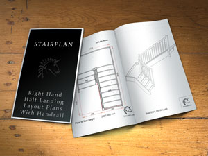 half landing staircase design layouts