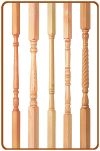 Pine Spindles from the Cheshire Range