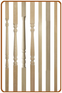hemlock Staircase Spindles