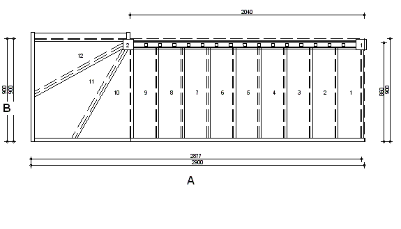 Right handed top winder staircase fix size offer screw design