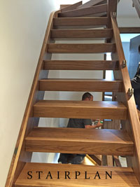 Walnut Townsend Staircase design