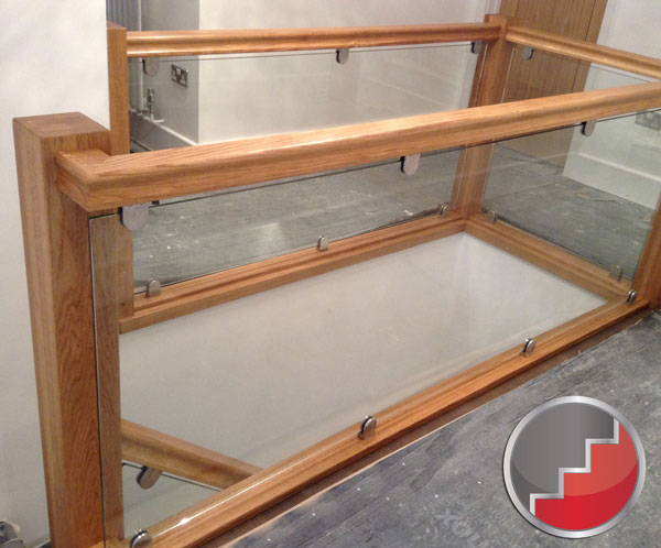Landing Glass Balustrade